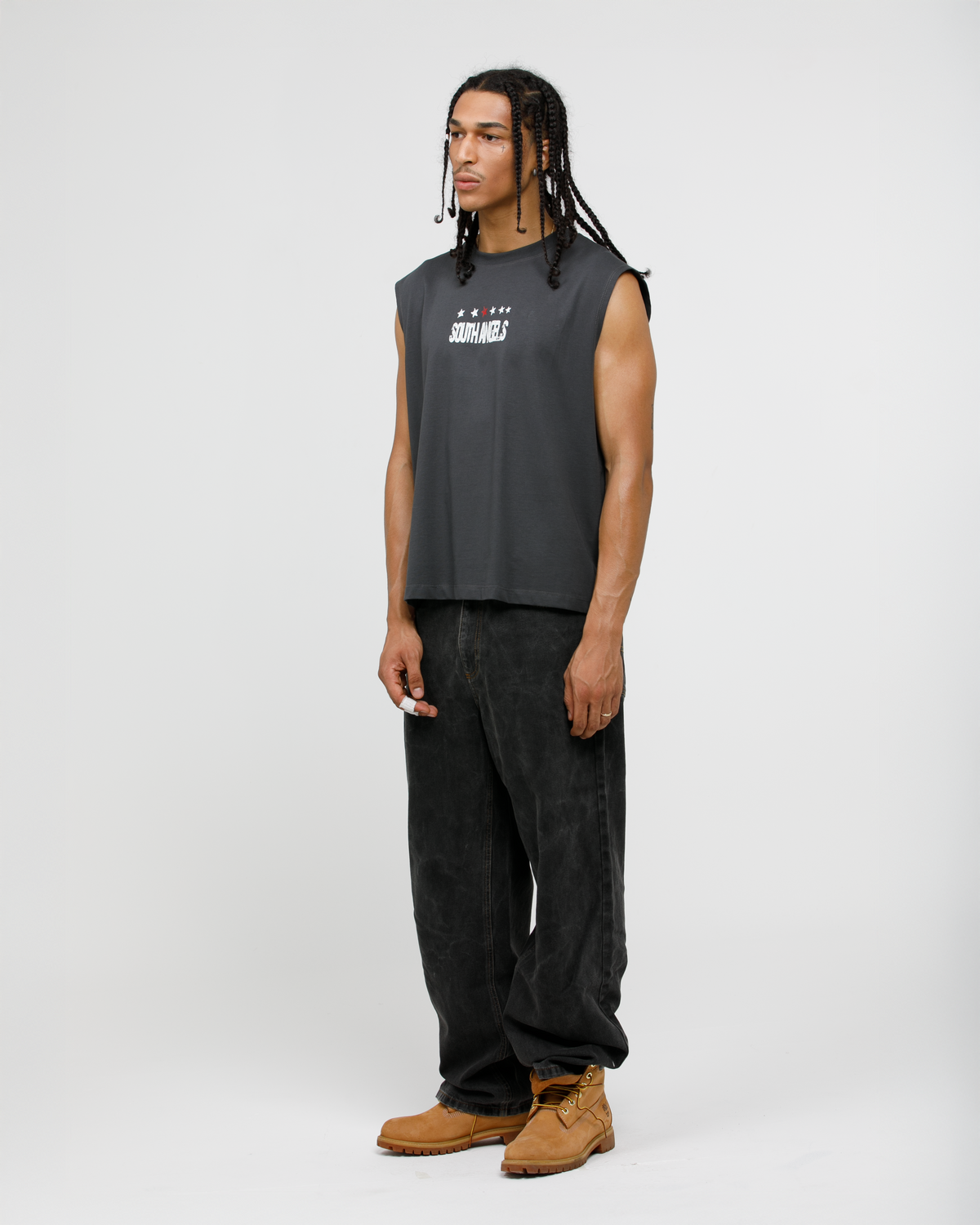 Angel Tank — Vintage Lead