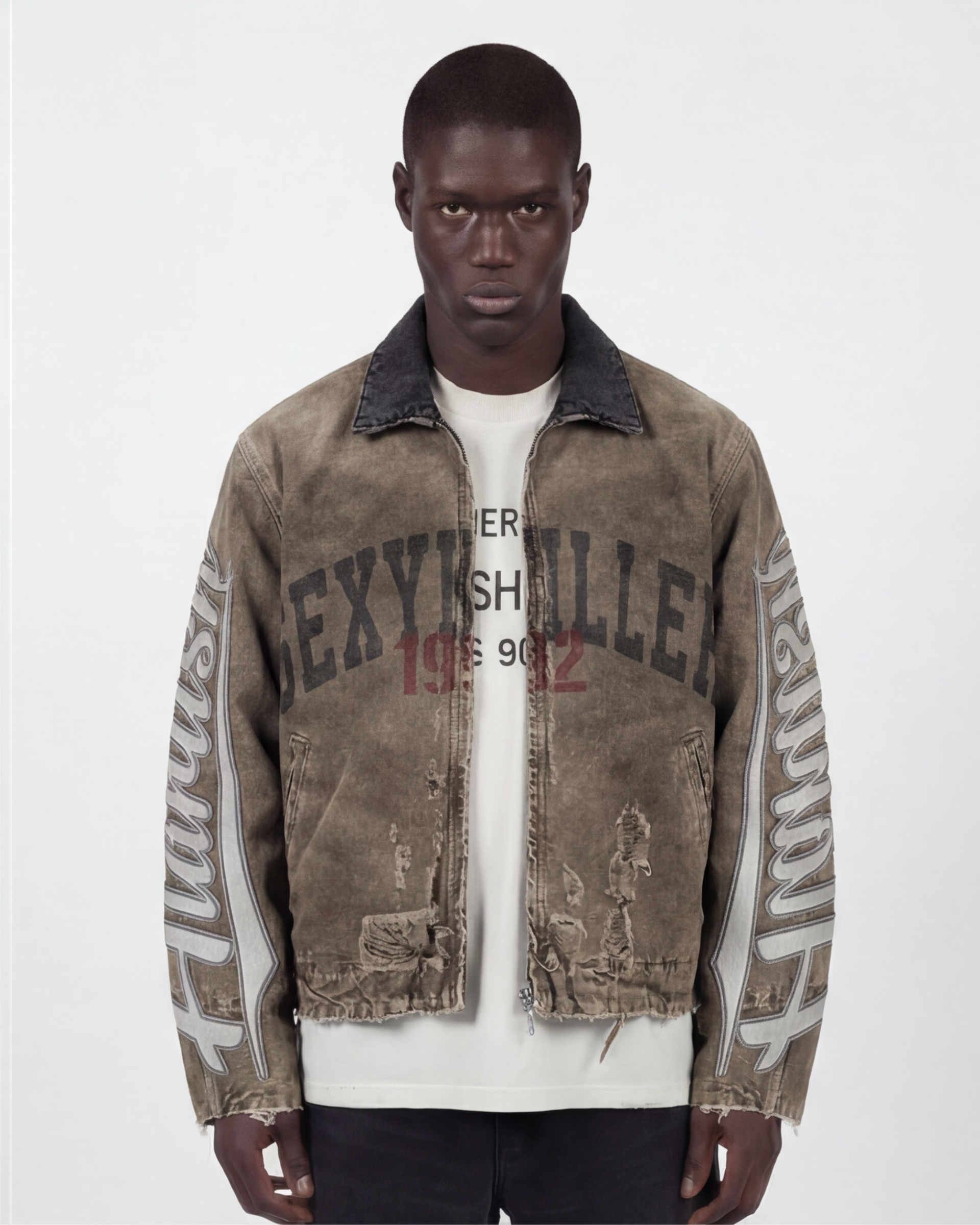 Sand Denim Jacket