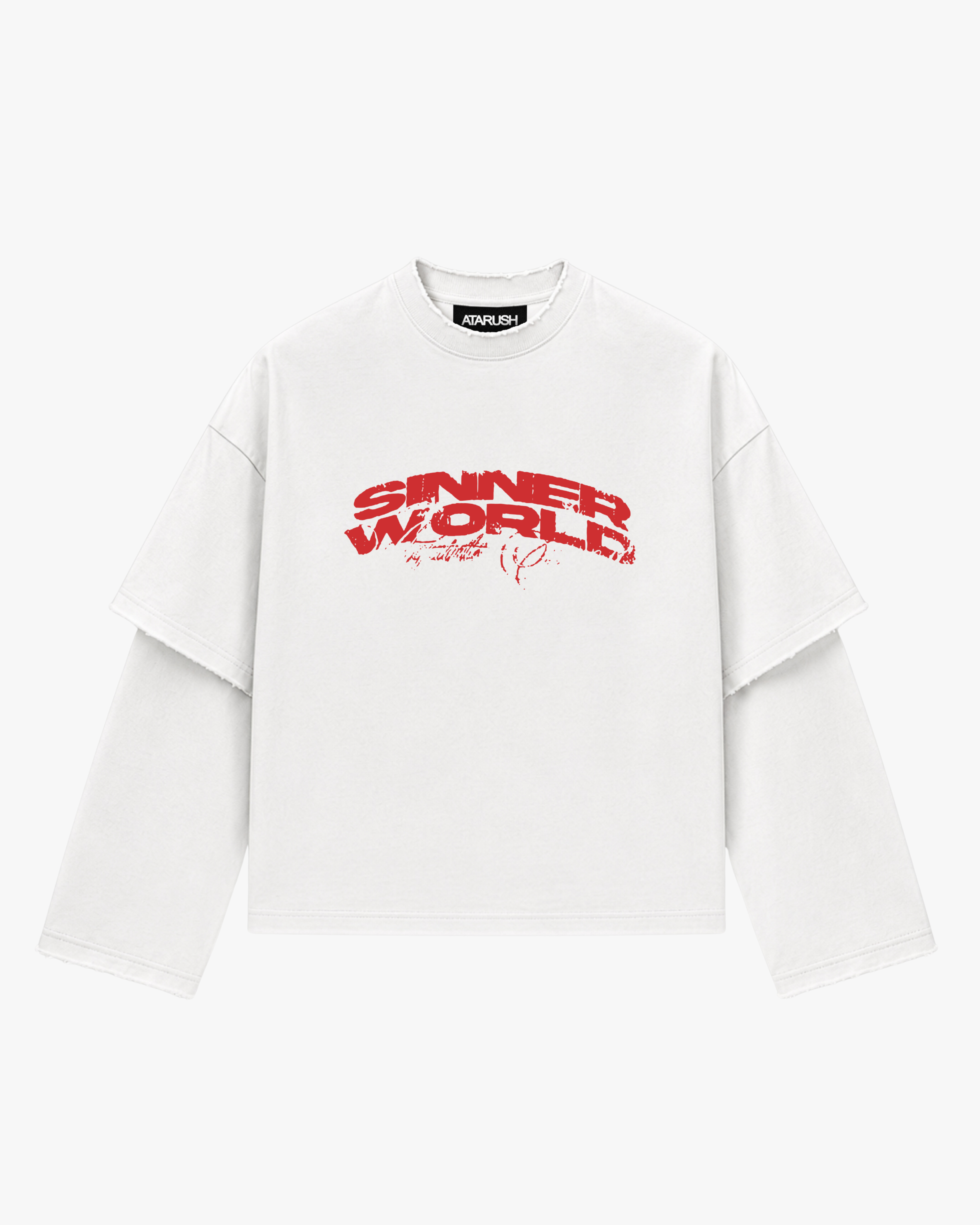 Sinner World Longsleeve — Off-White