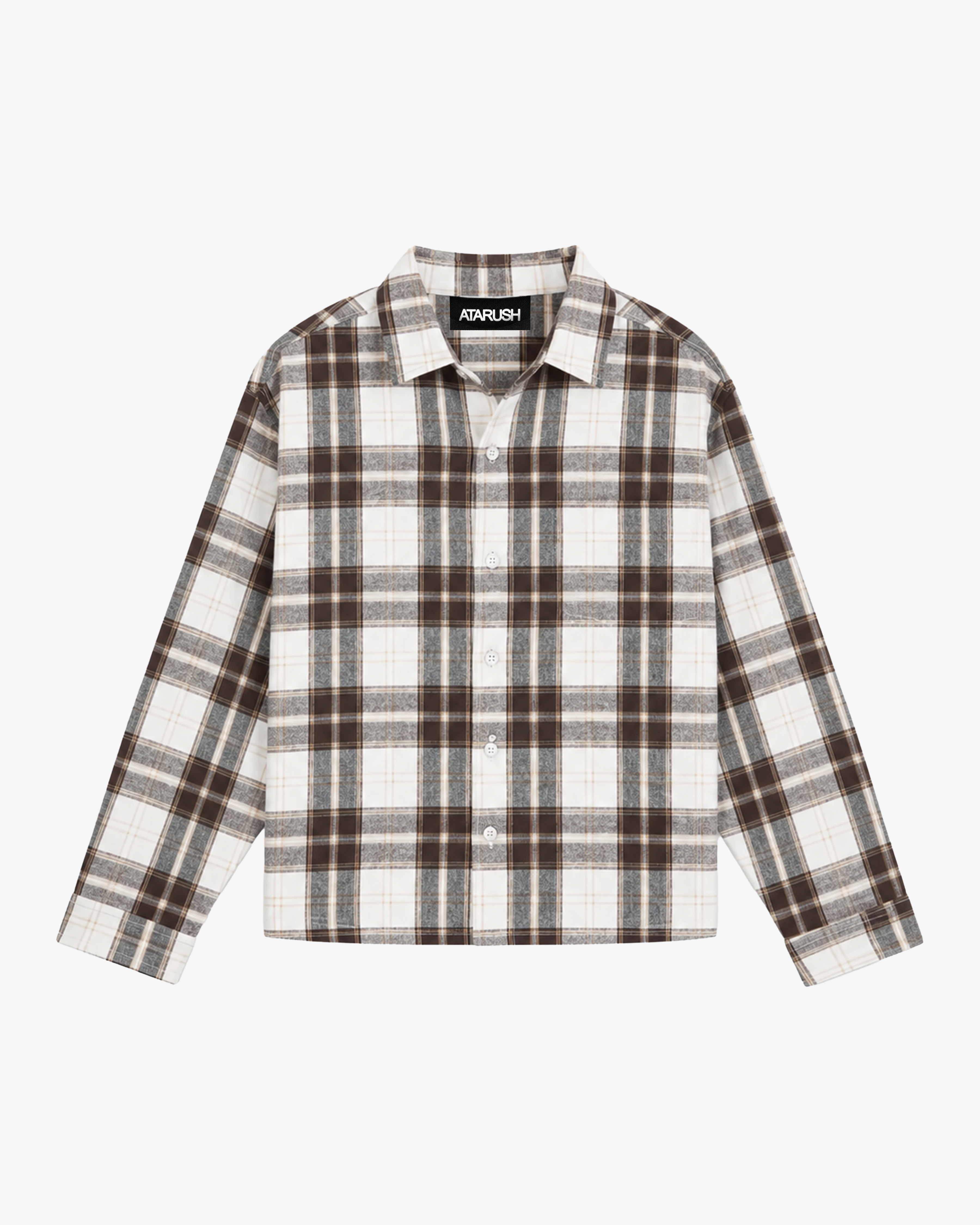 Flannel Shirt — Cream