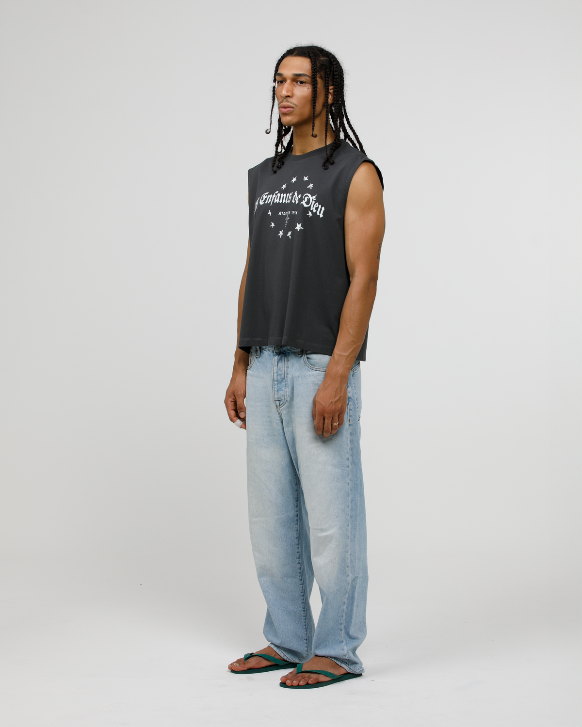 Circle Tank — Vintage Lead