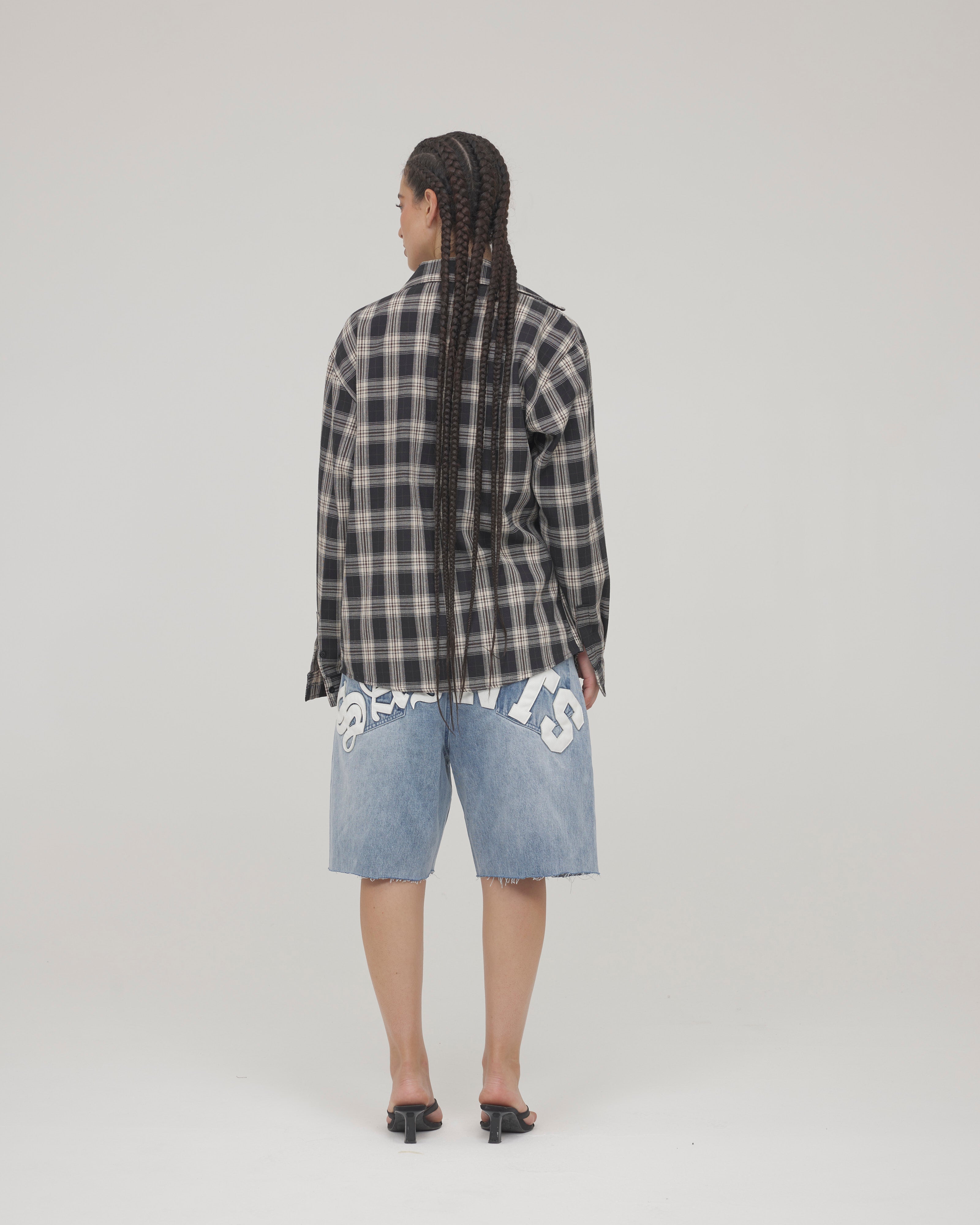 Flannel Shirt — Black