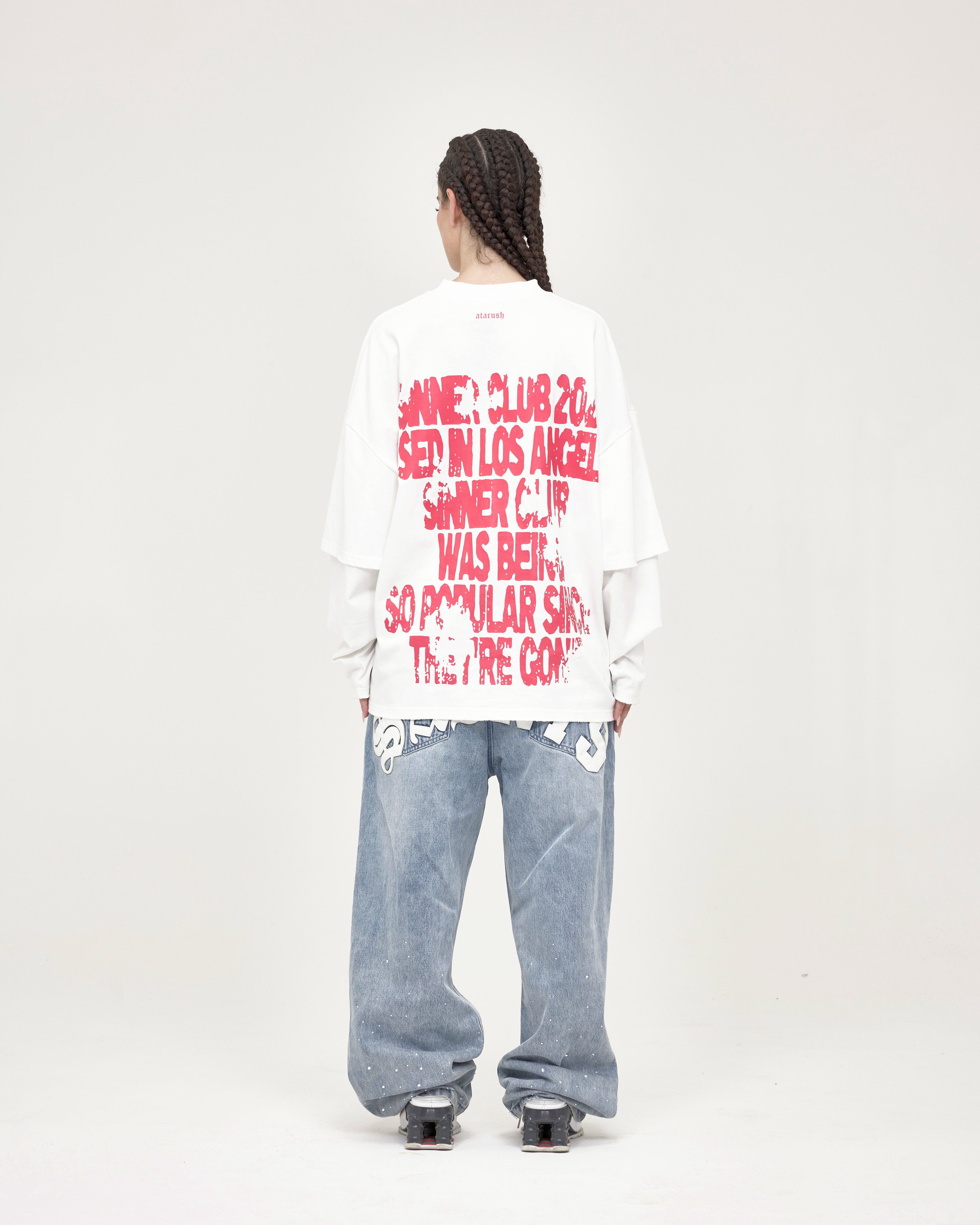 Sinner World Longsleeve — Off-White