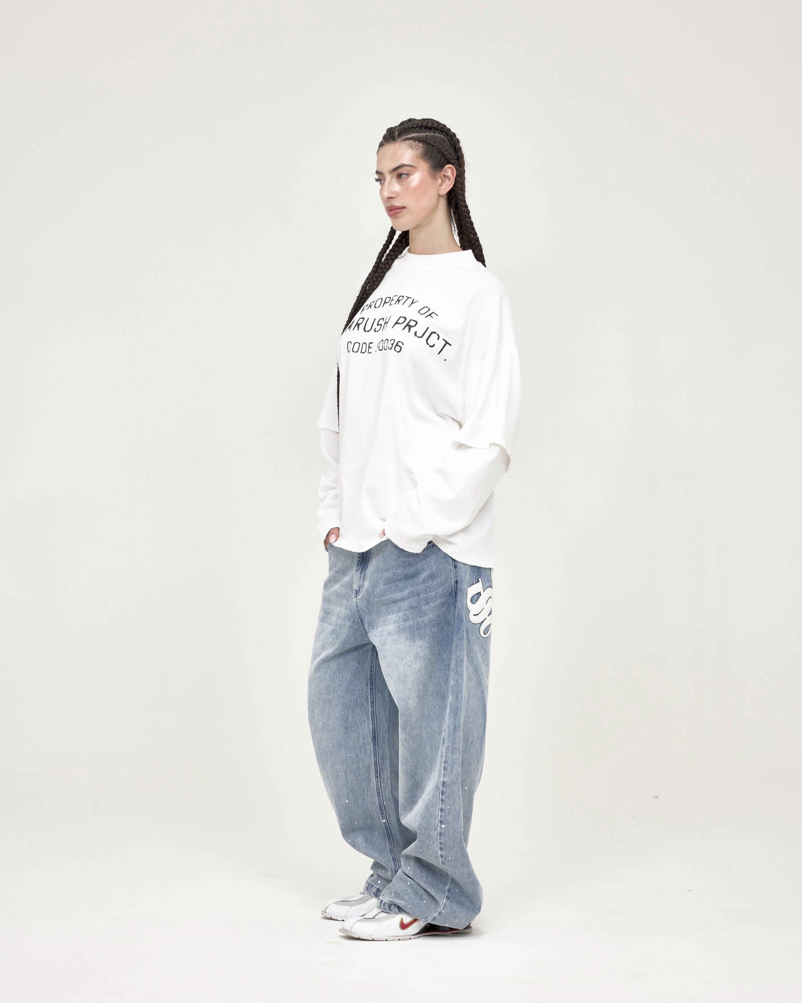 Code Longsleeve — Off-White