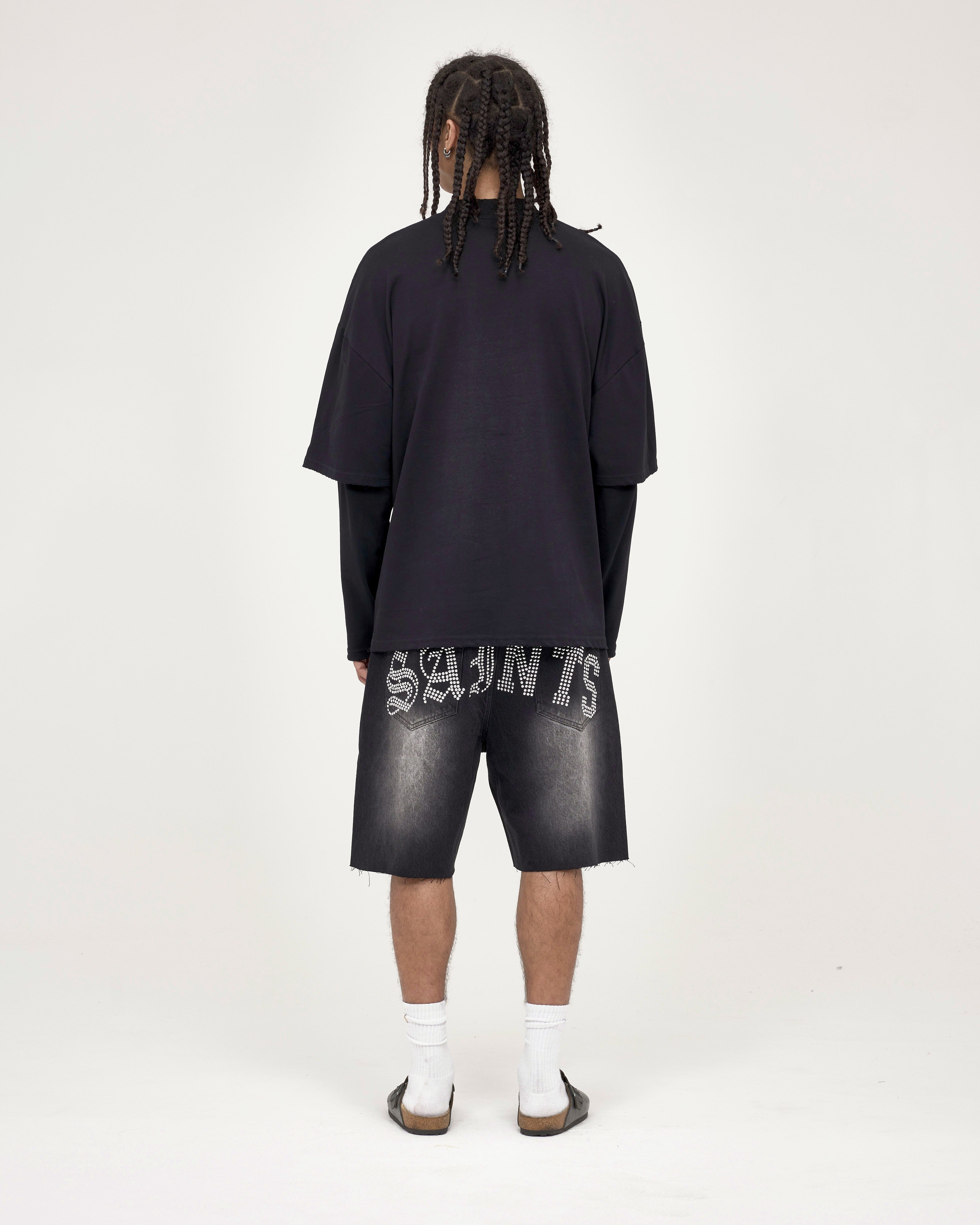 Infâme Longsleeve — Washed Black