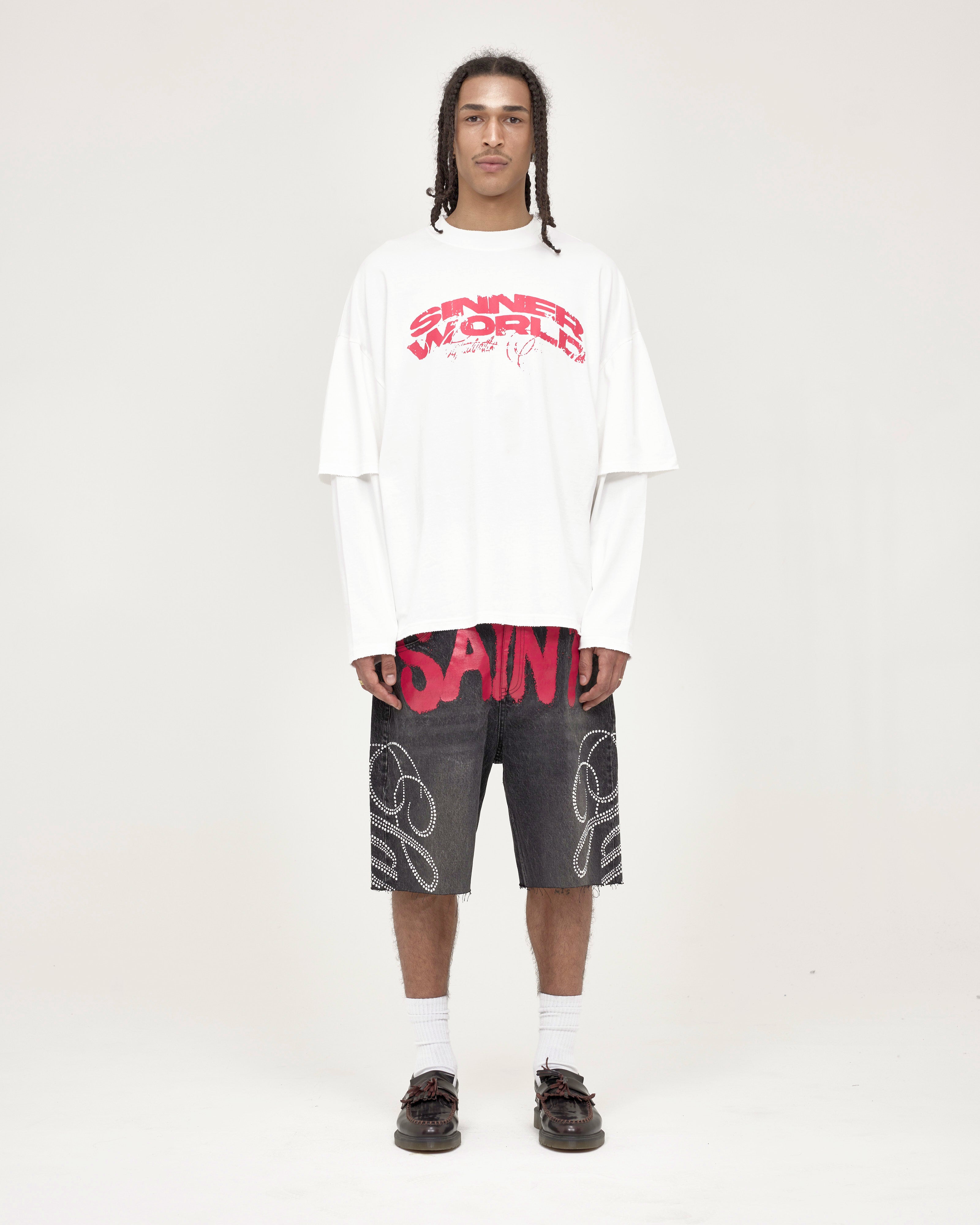 Sinner World Longsleeve — Off-White