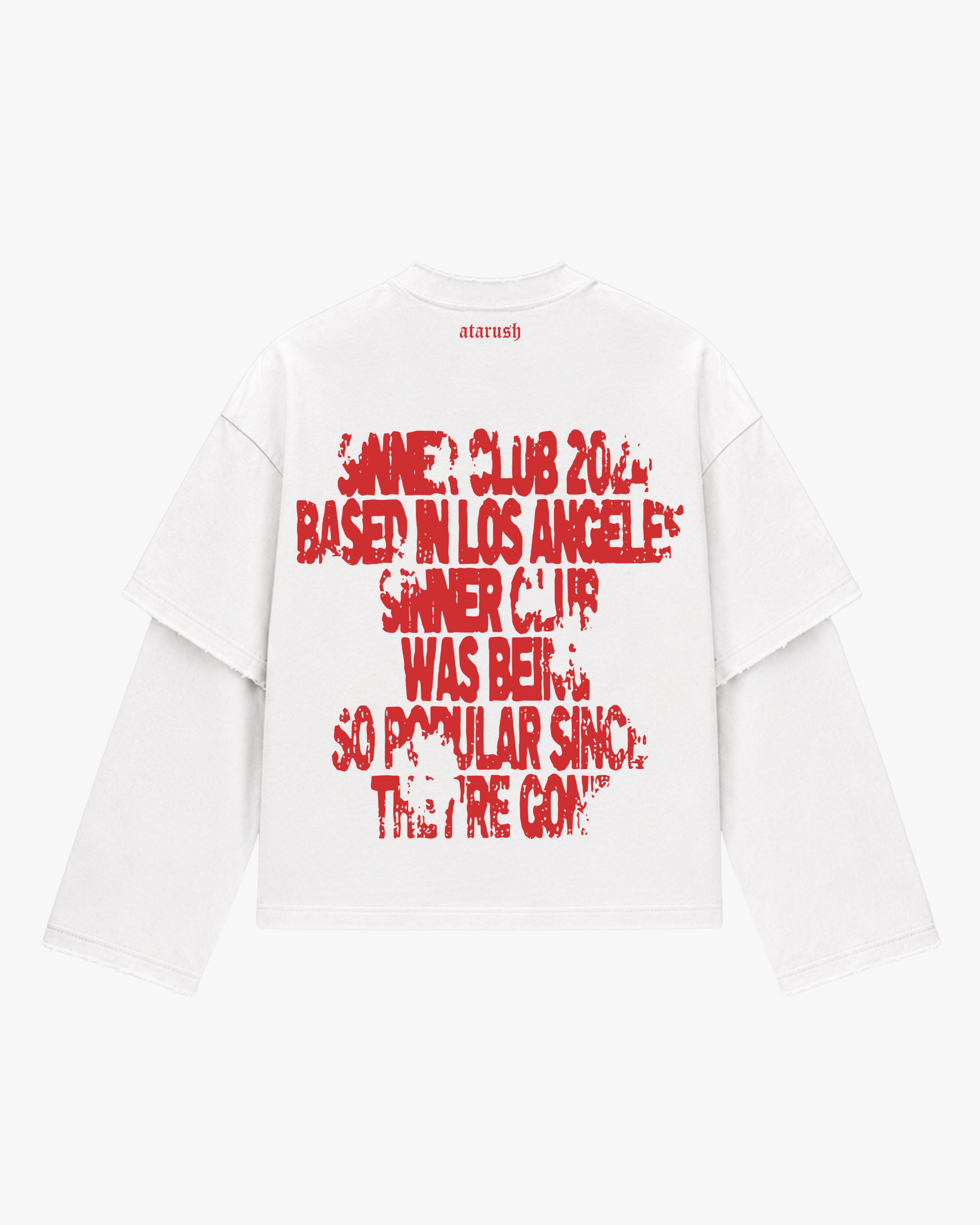 Sinner World Longsleeve — Off-White