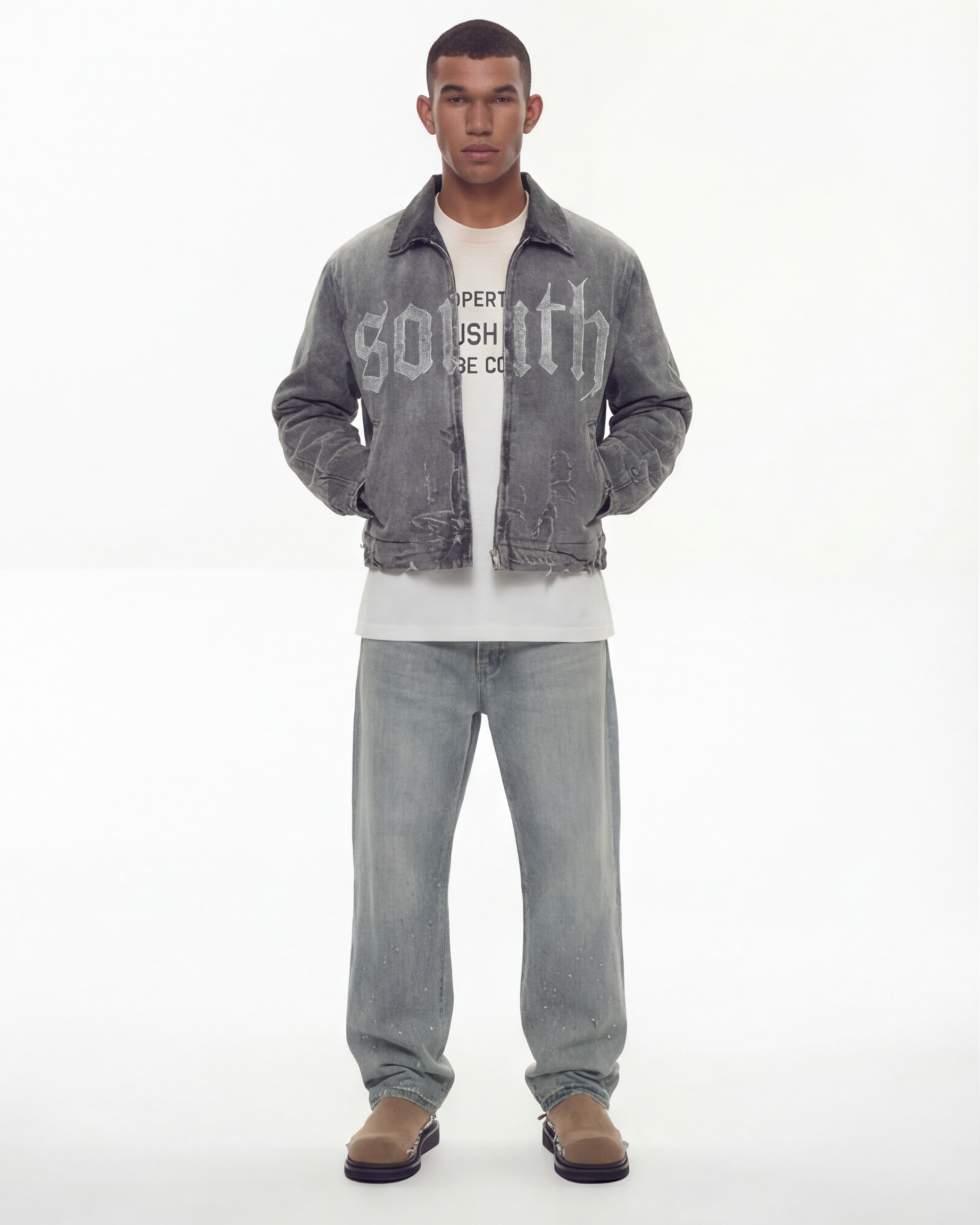 Cross Denim Jacket