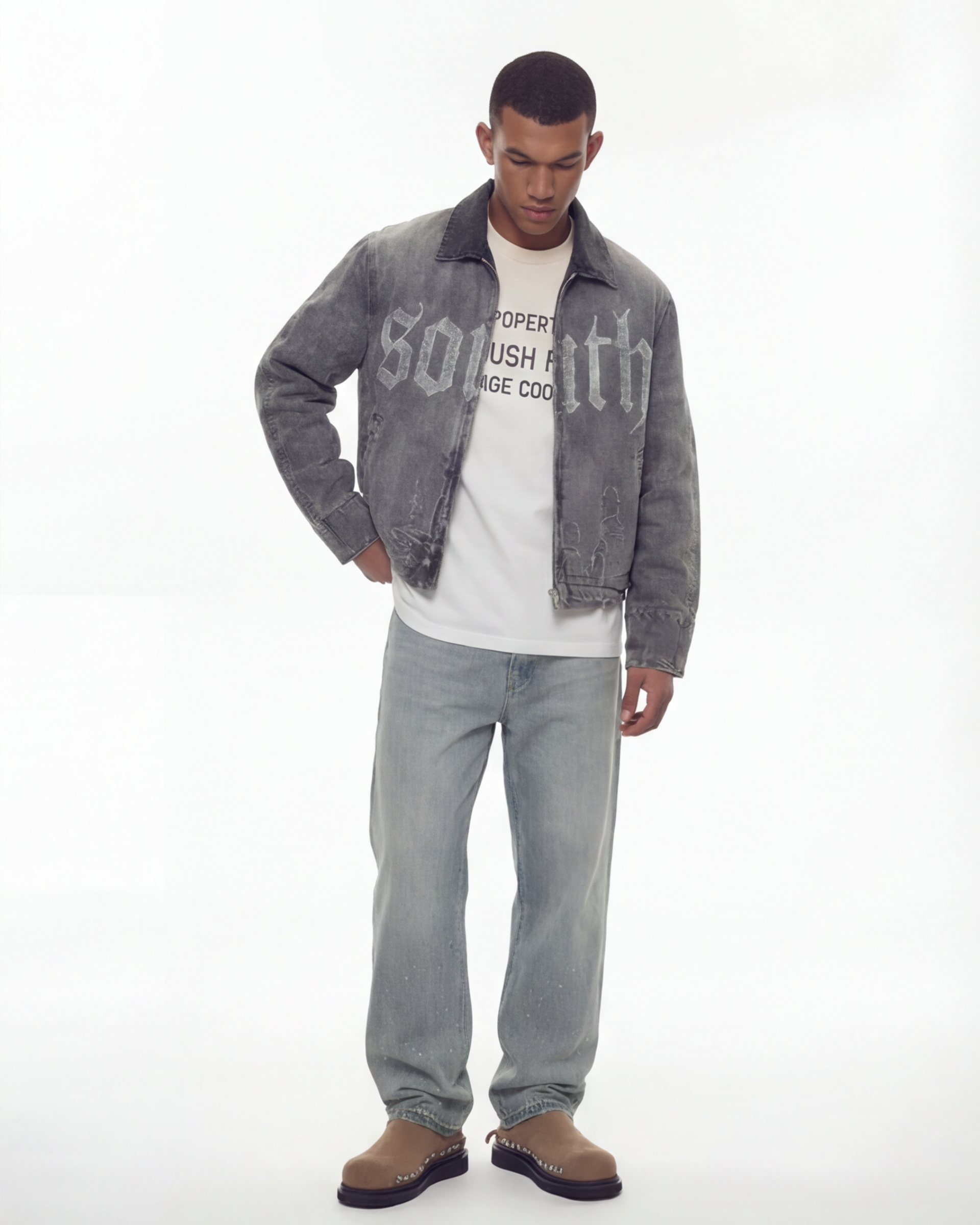 Cross Denim Jacket