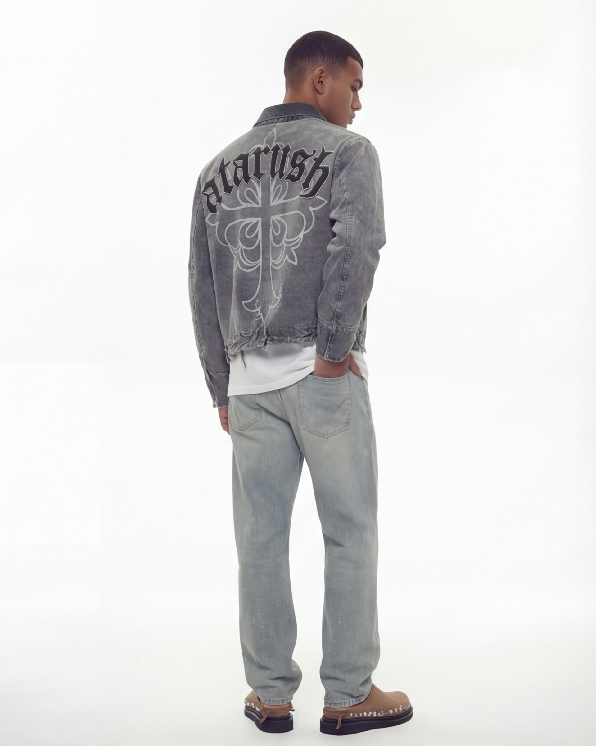 Cross Denim Jacket