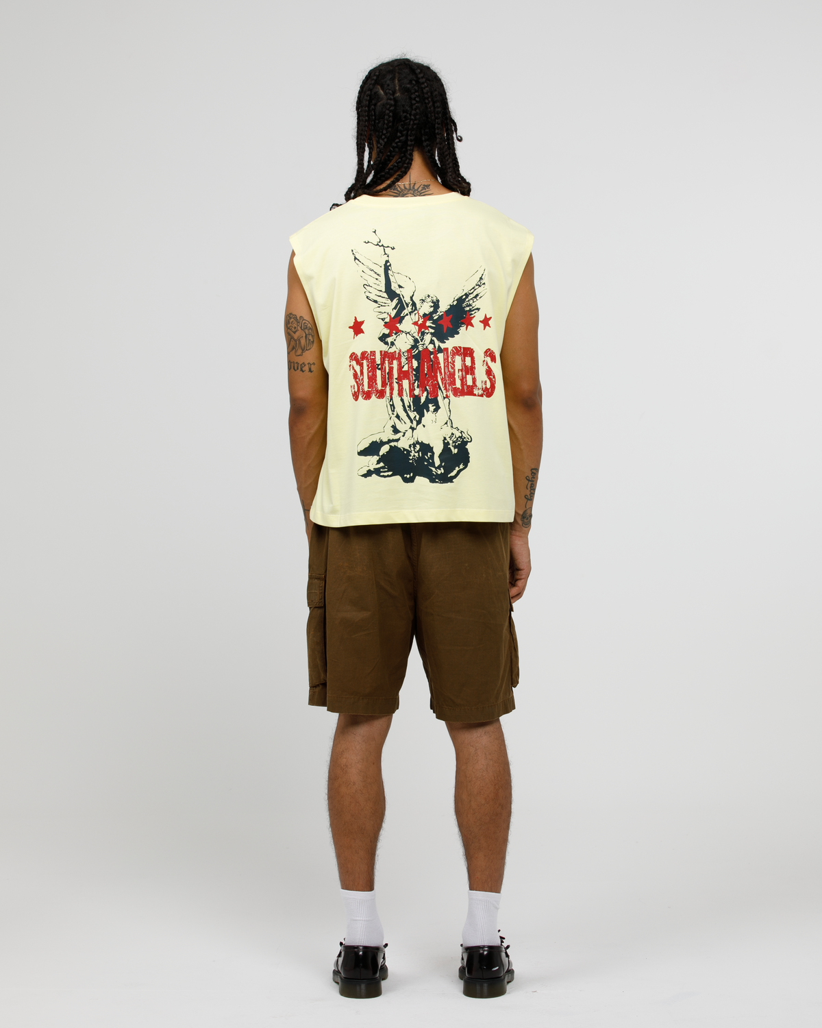 Saint Michael Tank — Vintage Yellow
