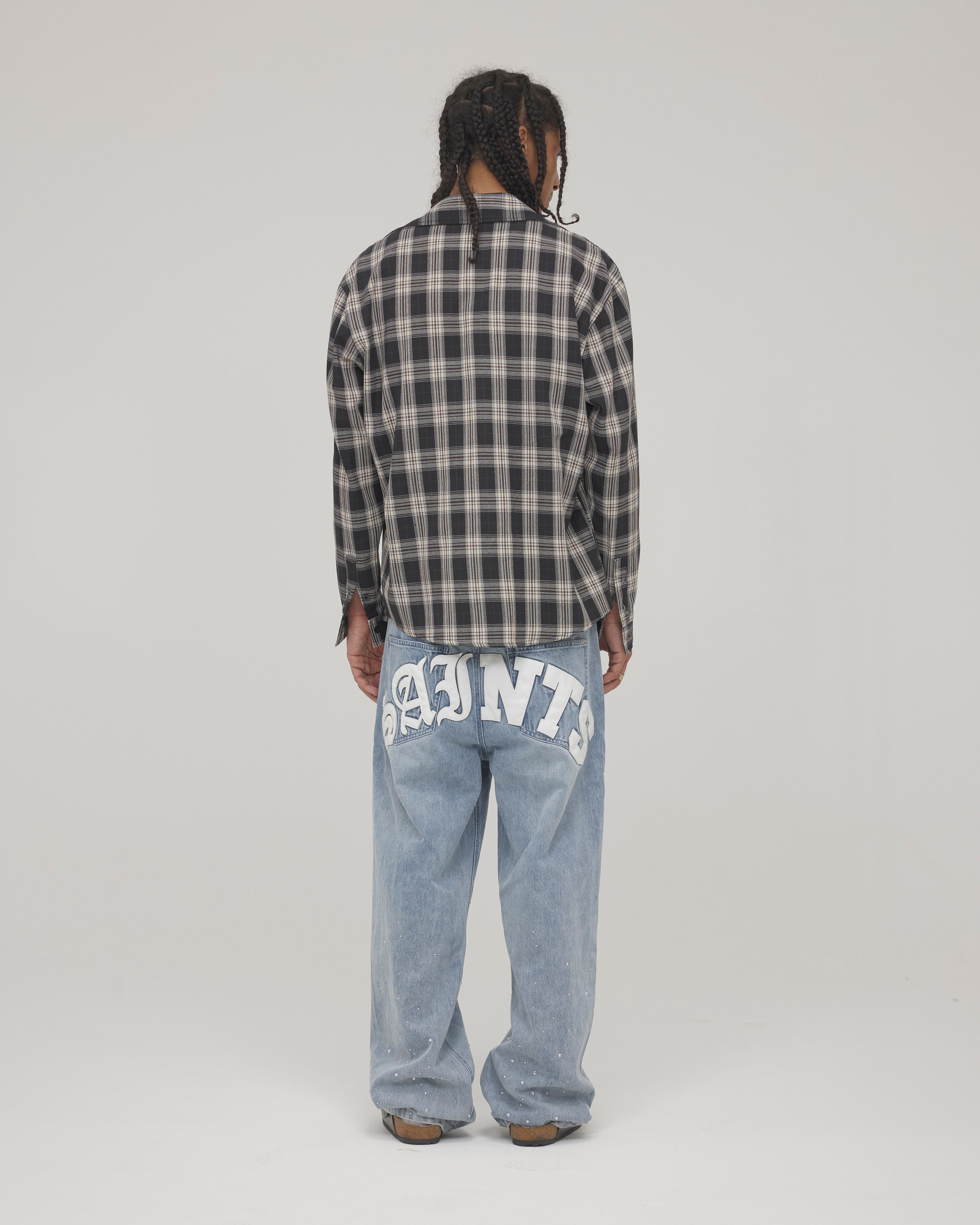 Flannel Shirt — Black