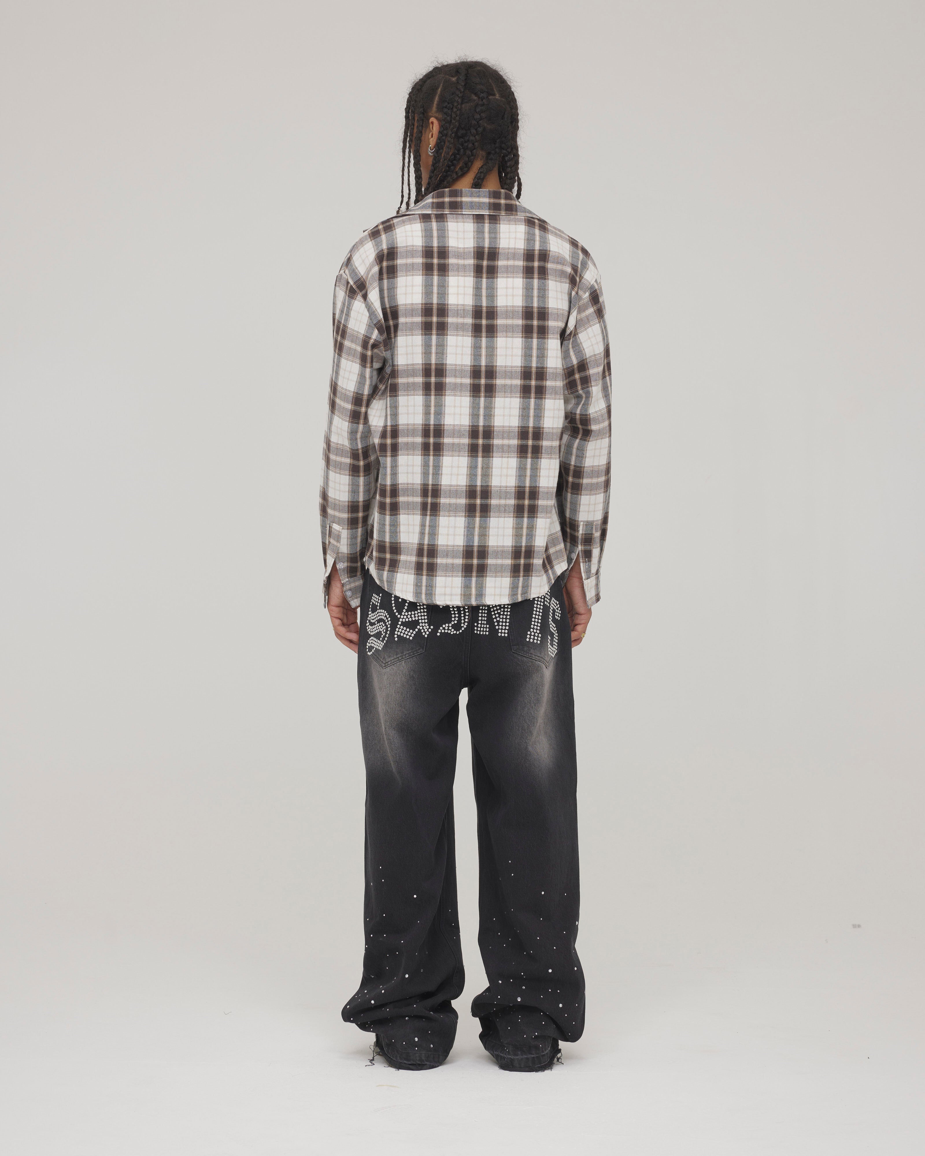 Flannel Shirt — Cream
