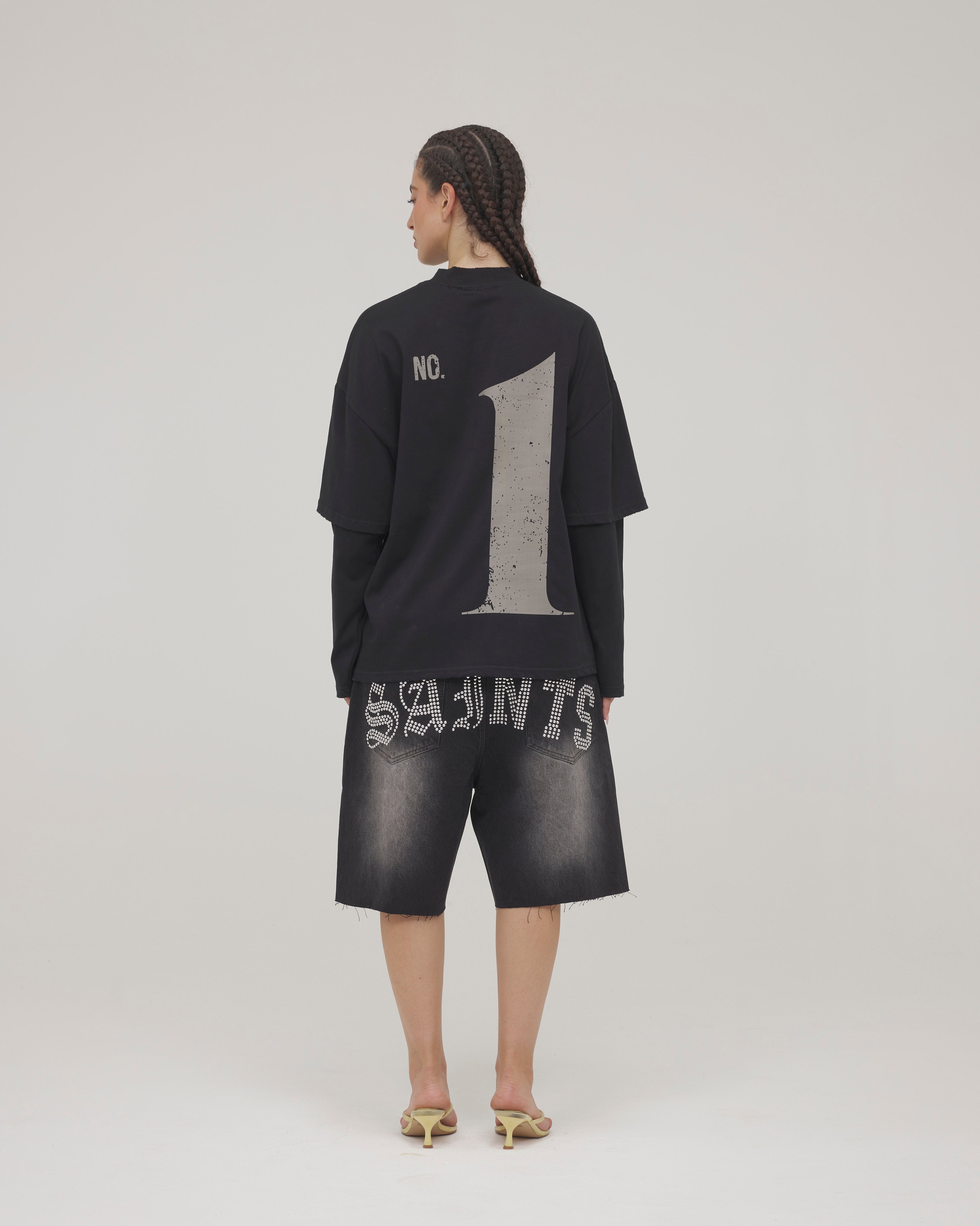 Manifest Longsleeve — Washed Black