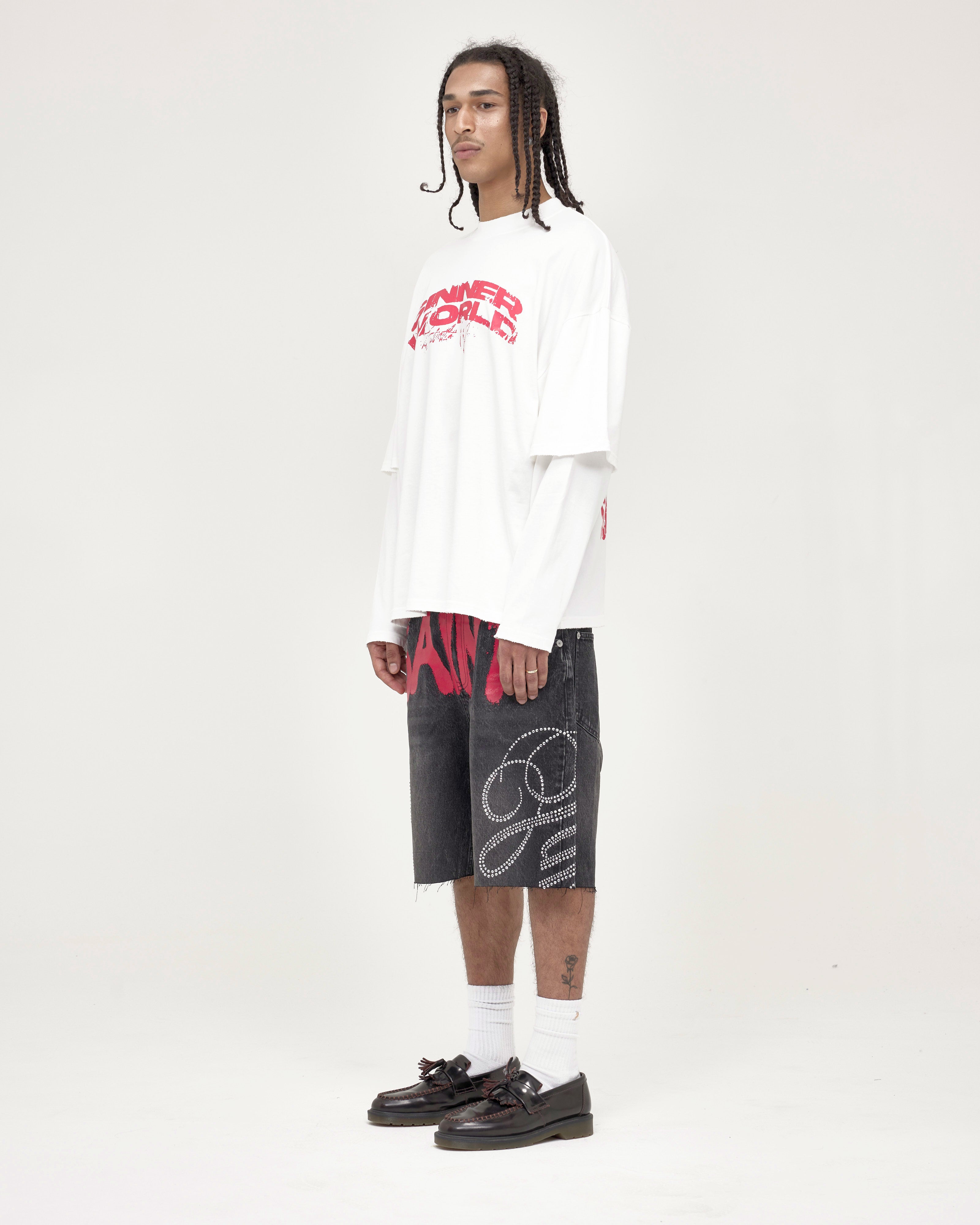 Sinner World Longsleeve — Off-White