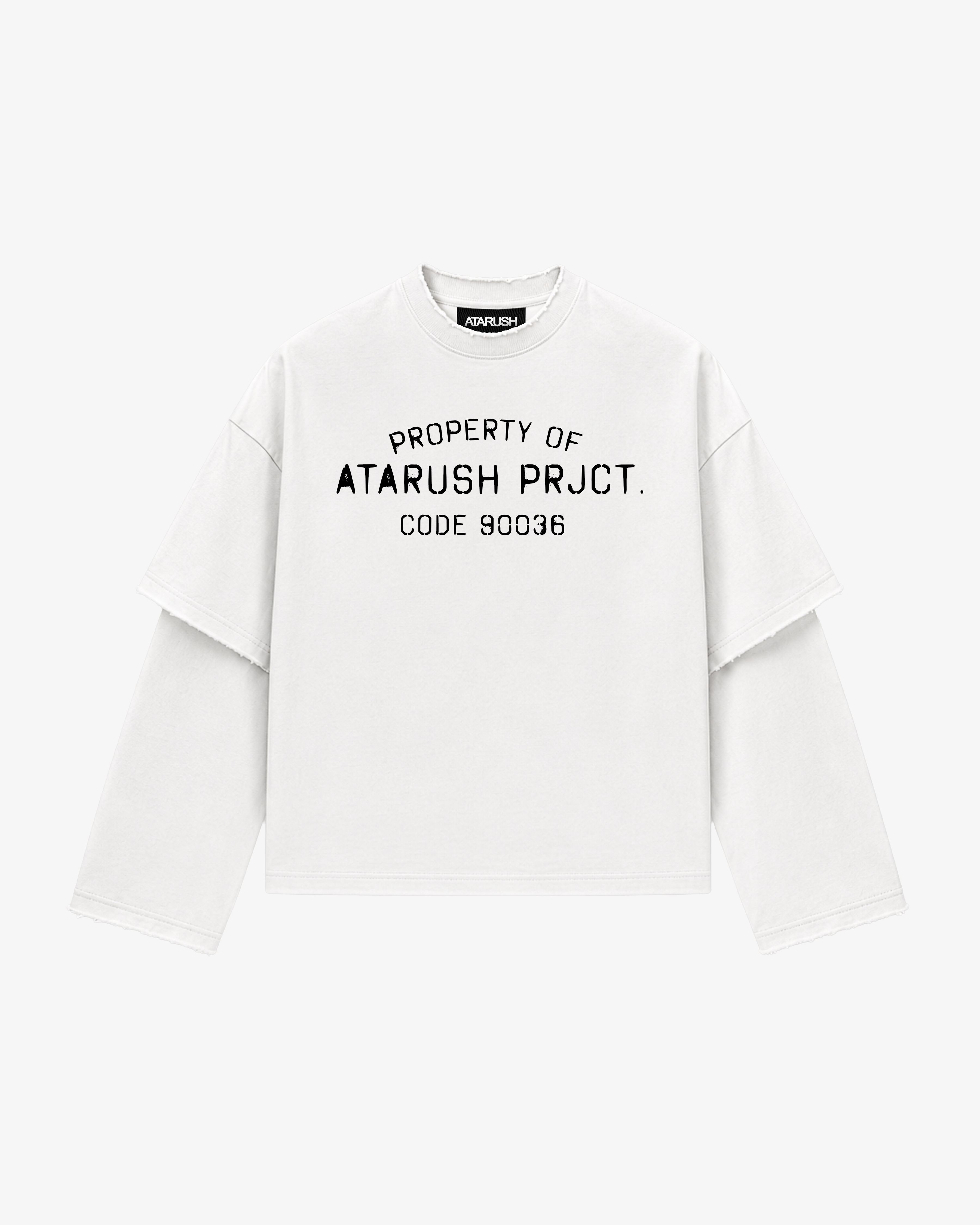 Code Longsleeve — Off-White