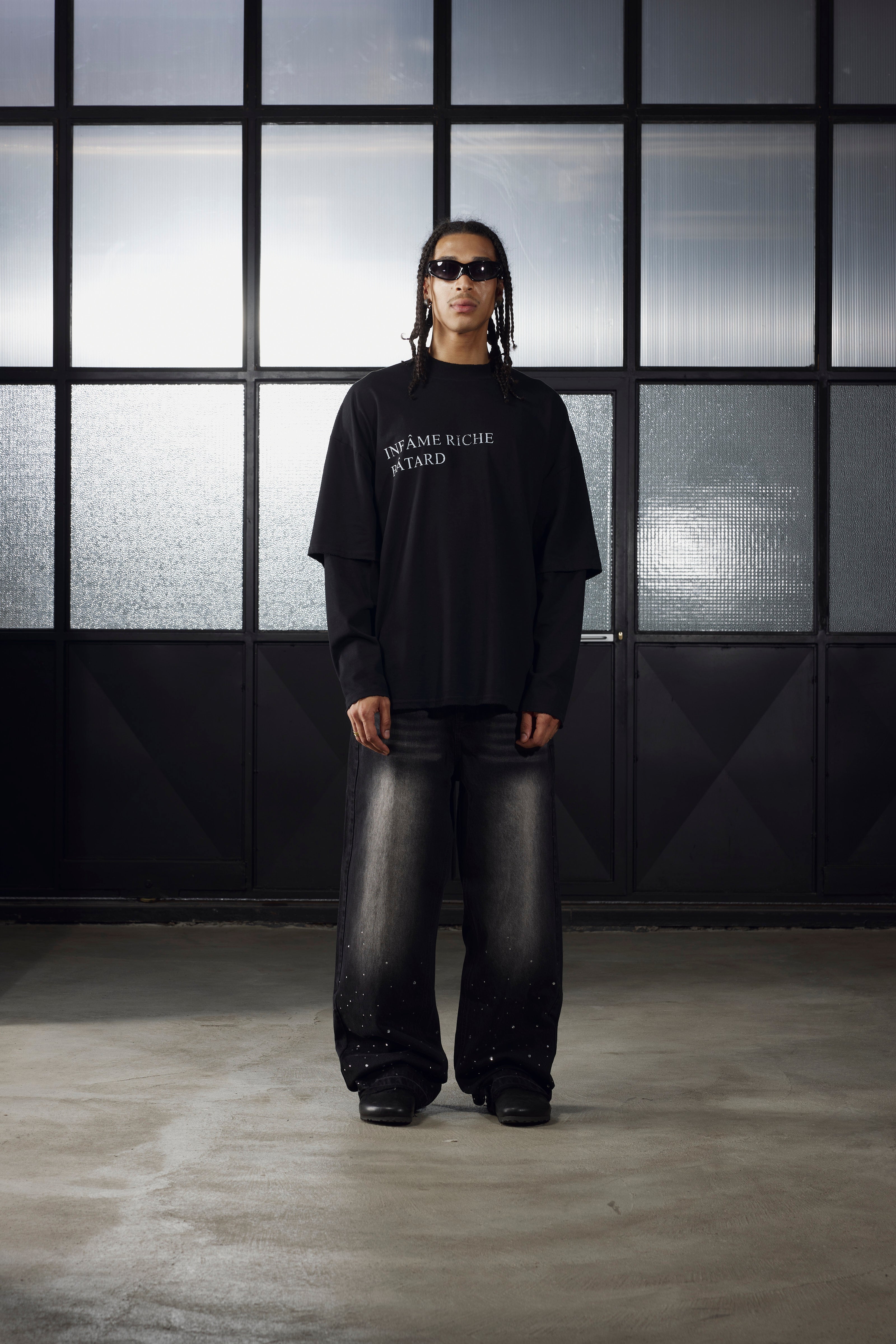 ATARUSH SS26 lookbook 3443 email hero black tee